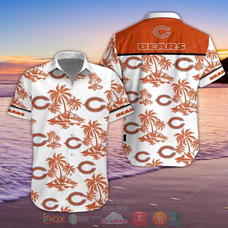 Chicago Bears Hawaiian Shirt Shorts