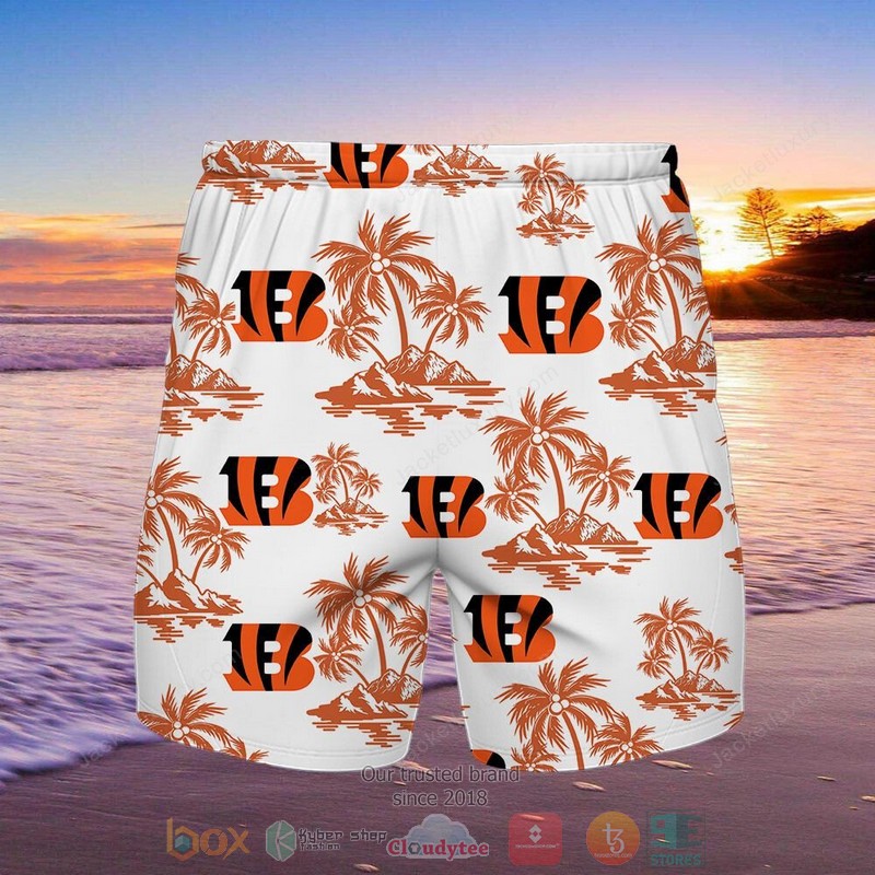 Cincinnati Bengals Hawaiian Shirt Shorts 1