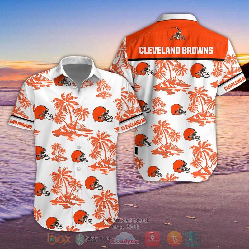 Cleveland Browns Hawaiian Shirt Shorts