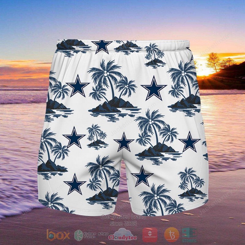 Dallas Cowboys Hawaiian Shirt Shorts 1