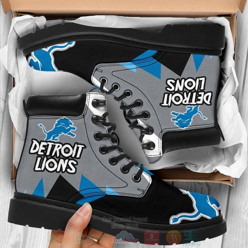 Detroit Lions Timberland Boots 1
