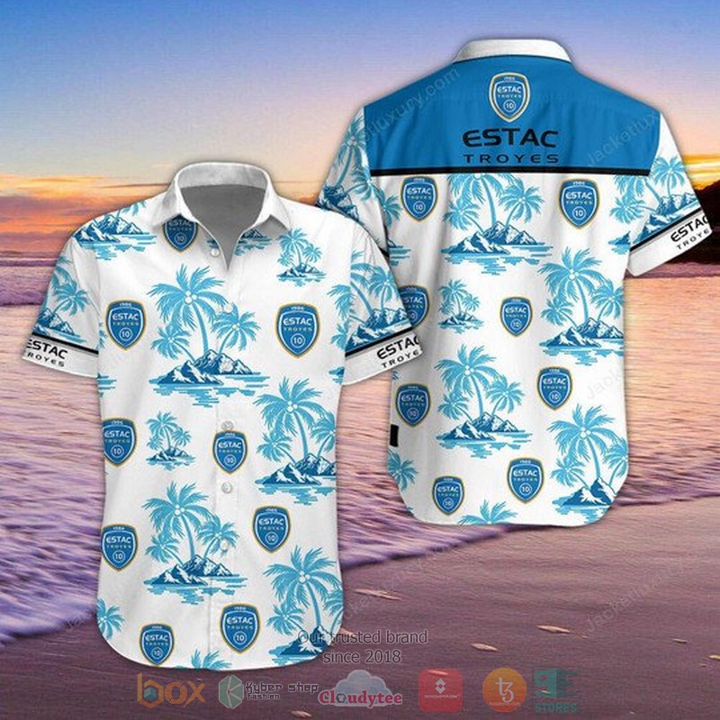 ESTAC Troyes Hawaiian Shirt Shorts