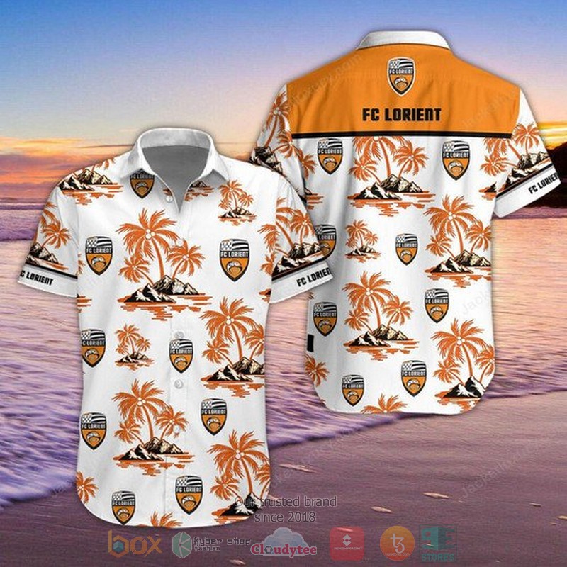 FC Lorient Hawaiian Shirt Shorts