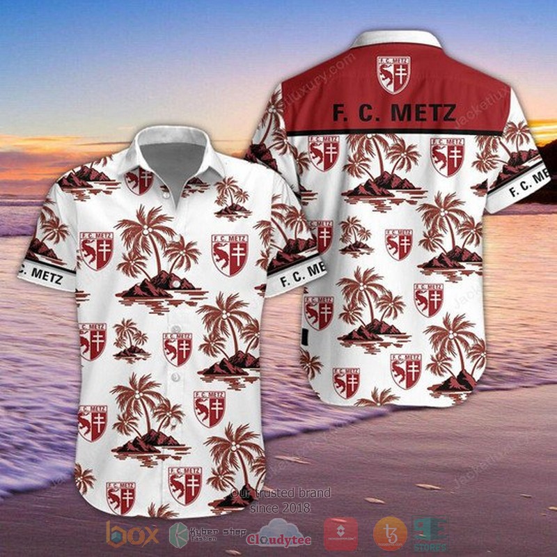FC Metz Hawaiian Shirt Shorts