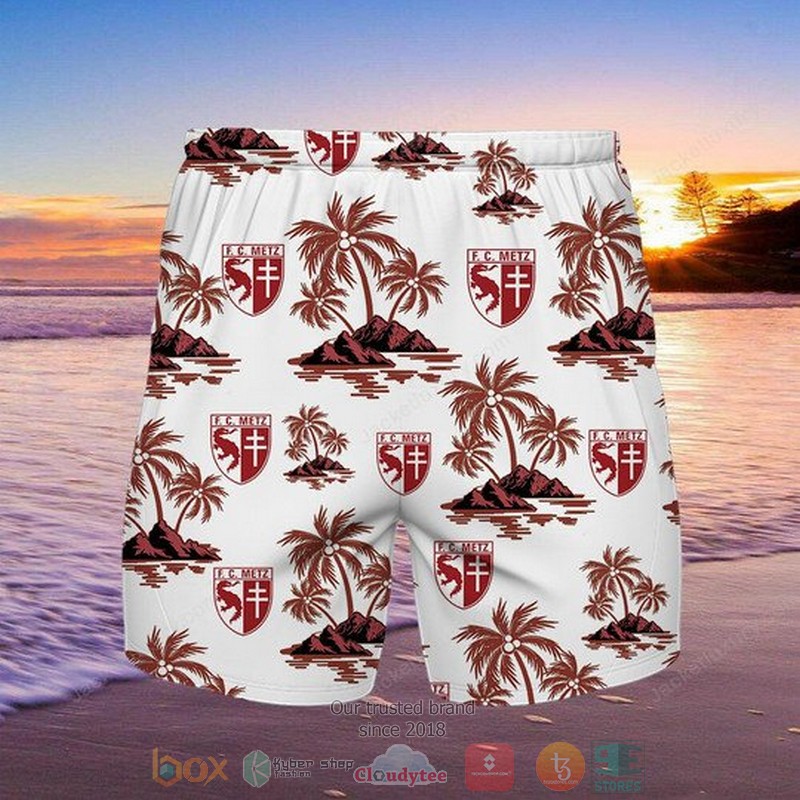 FC Metz Hawaiian Shirt Shorts 1