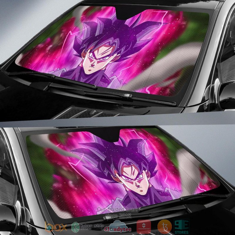 Goku Black Dragon Ball Super 5K Anime Car Sunshade 1