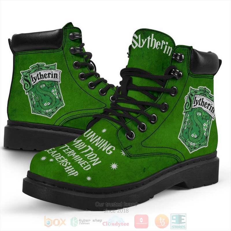 Harry Potter Slytherin Timberland Boots