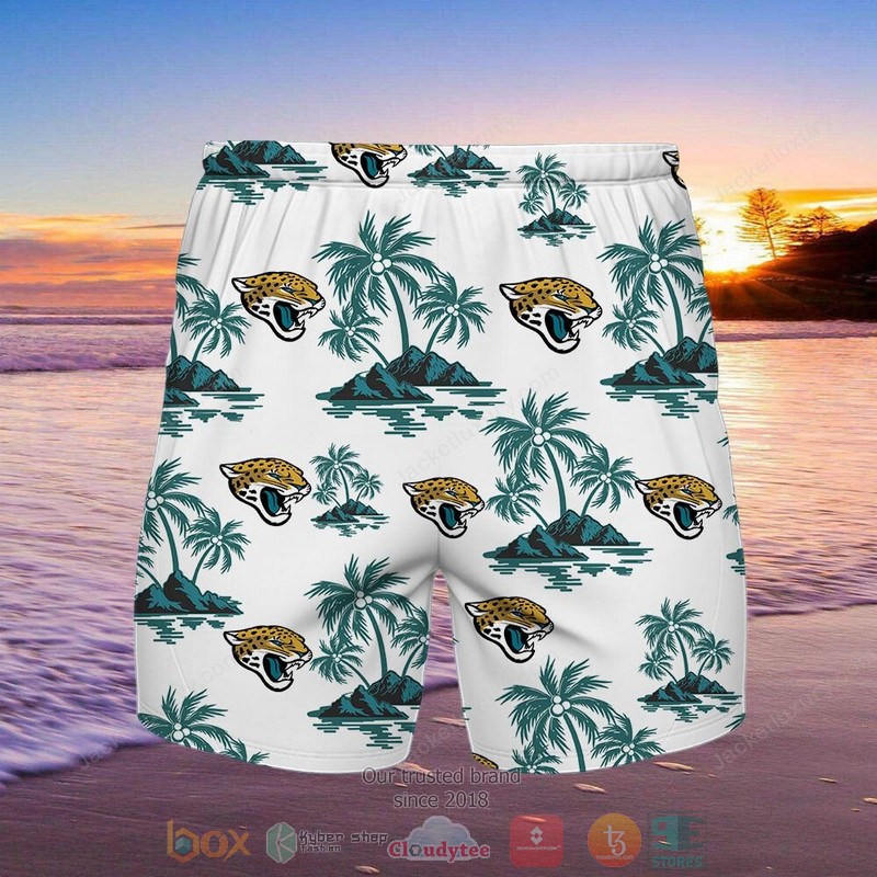 Jacksonville Jaguars Hawaiian Shirt Shorts 1