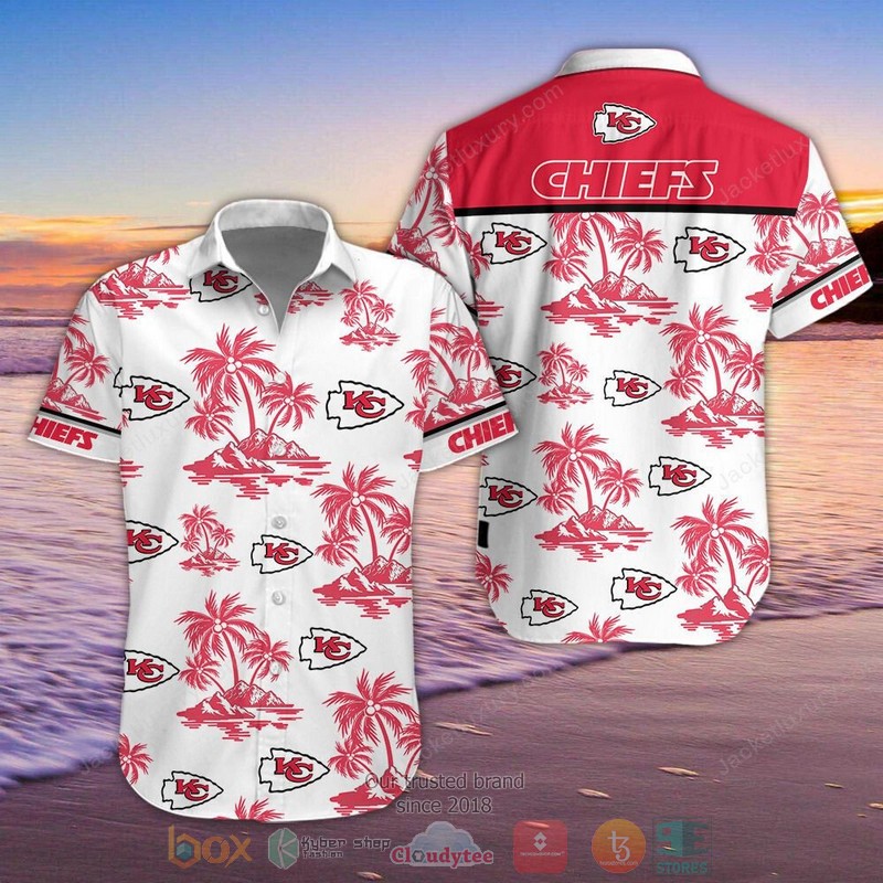 Kansas City Chiefs Hawaiian Shirt Shorts