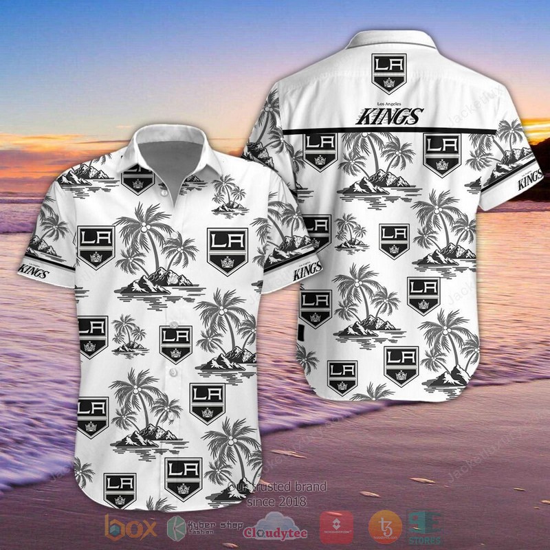 Los Angeles Kings Hawaiian Shirt Shorts