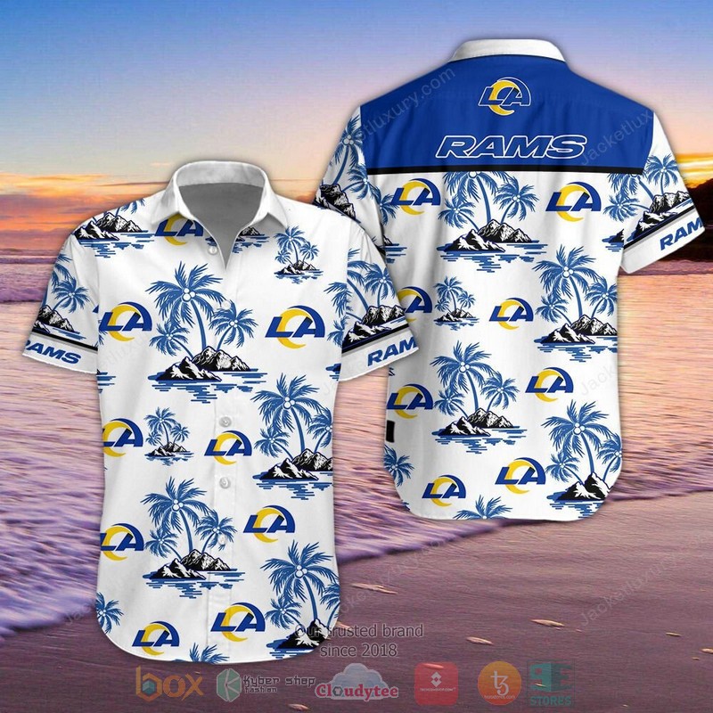 Los Angeles Rams Hawaiian Shirt Shorts