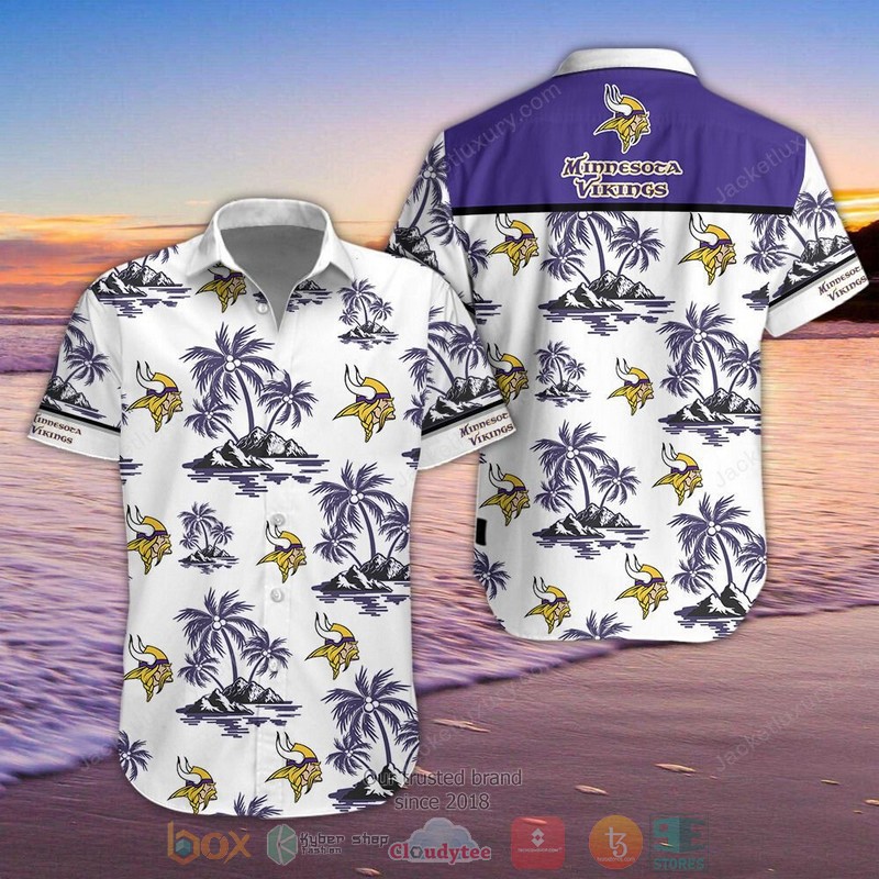Minnesota Viking Hawaiian Shirt Shorts