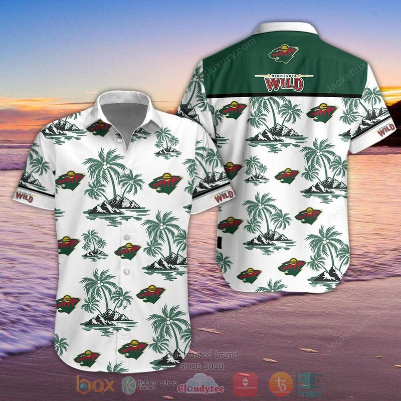 Minnesota Wild Hawaiian Shirt Shorts