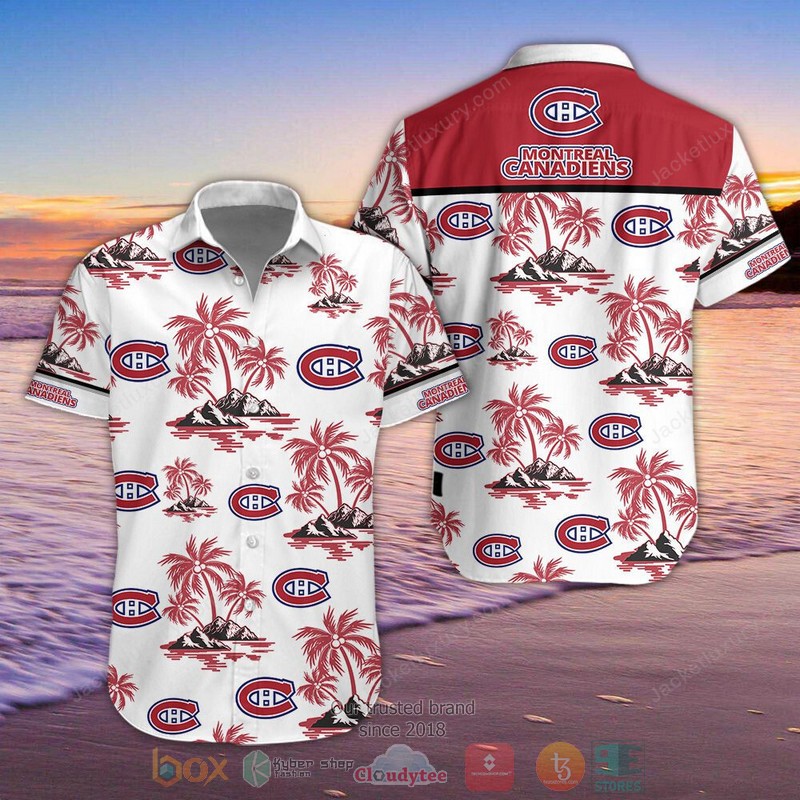 Montreal Canadiens Hawaiian Shirt Shorts
