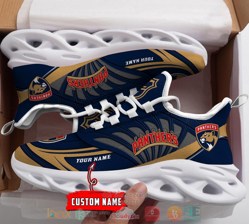 Personalized Florida Panthers custom max soul shoes