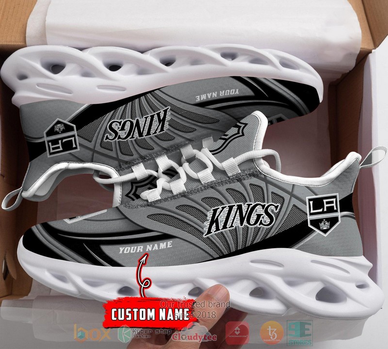 Personalized Los Angeles Kings custom max soul shoes
