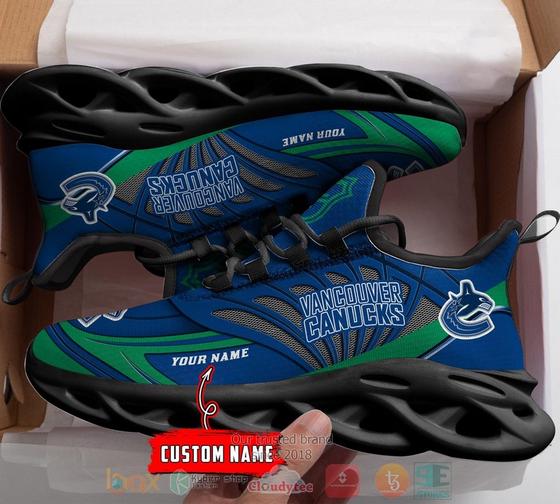 Personalized Vancouver Canucks custom max soul shoes 1