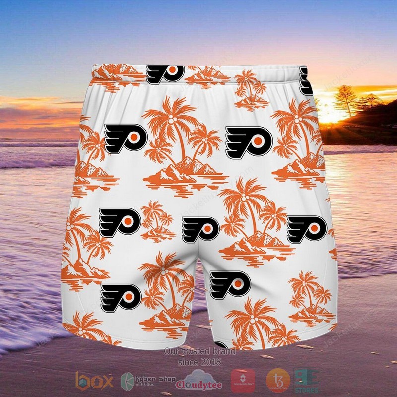 Philadelphia Flyers Hawaiian Shirt Shorts 1