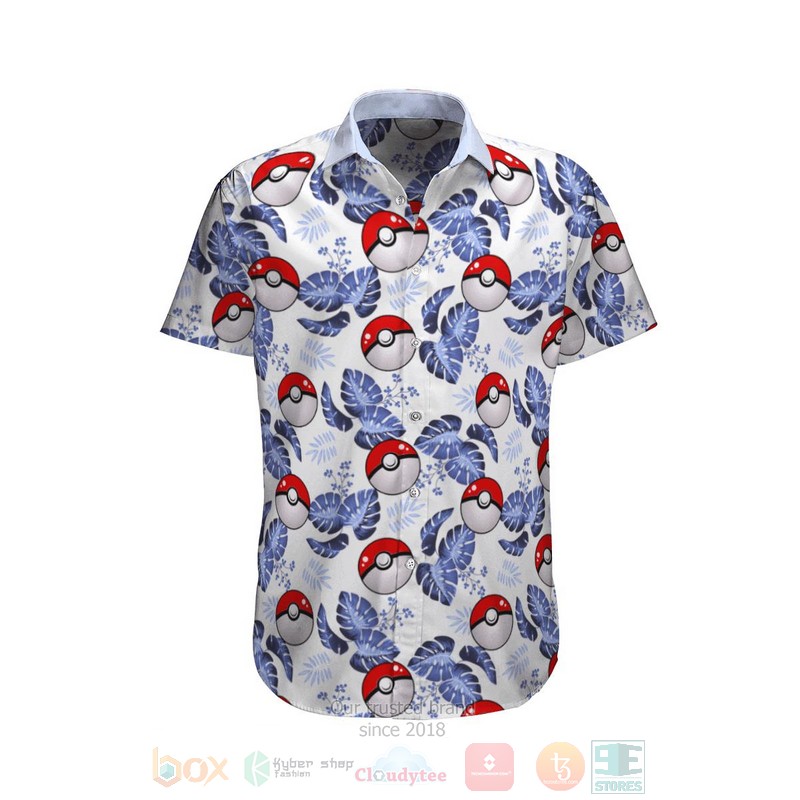 Pokemon Ball Summer Hawaiian Shirt