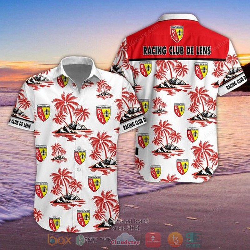 Racing Club de Lens Hawaiian Shirt Shorts