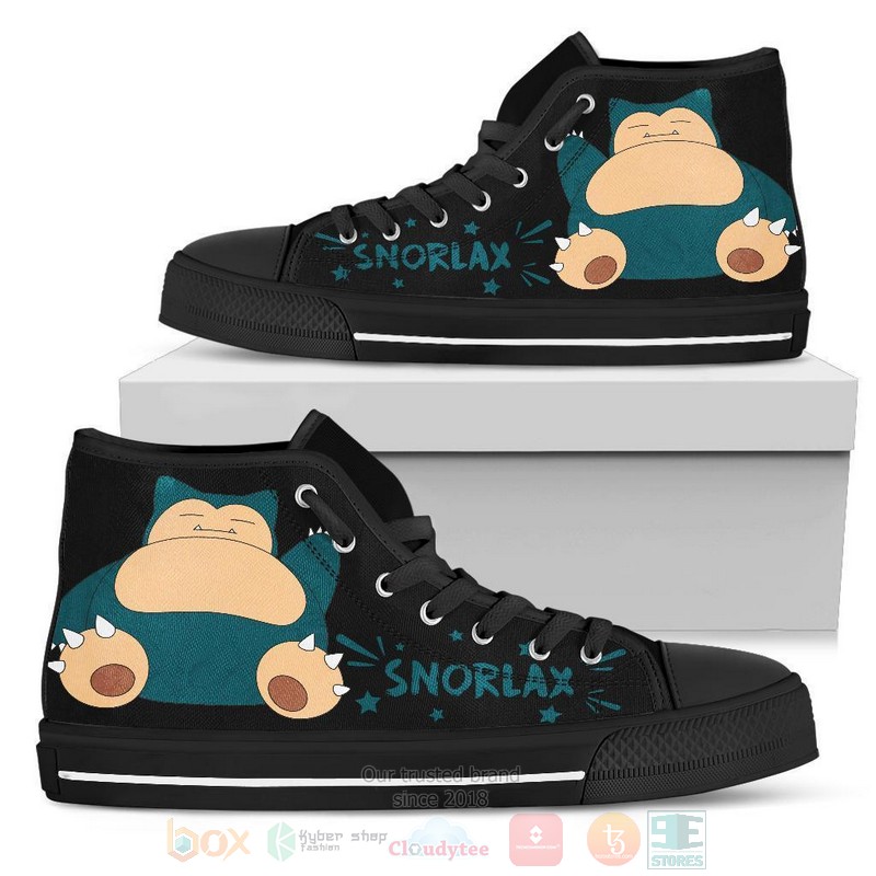 Snorlax Canvas high top shoes