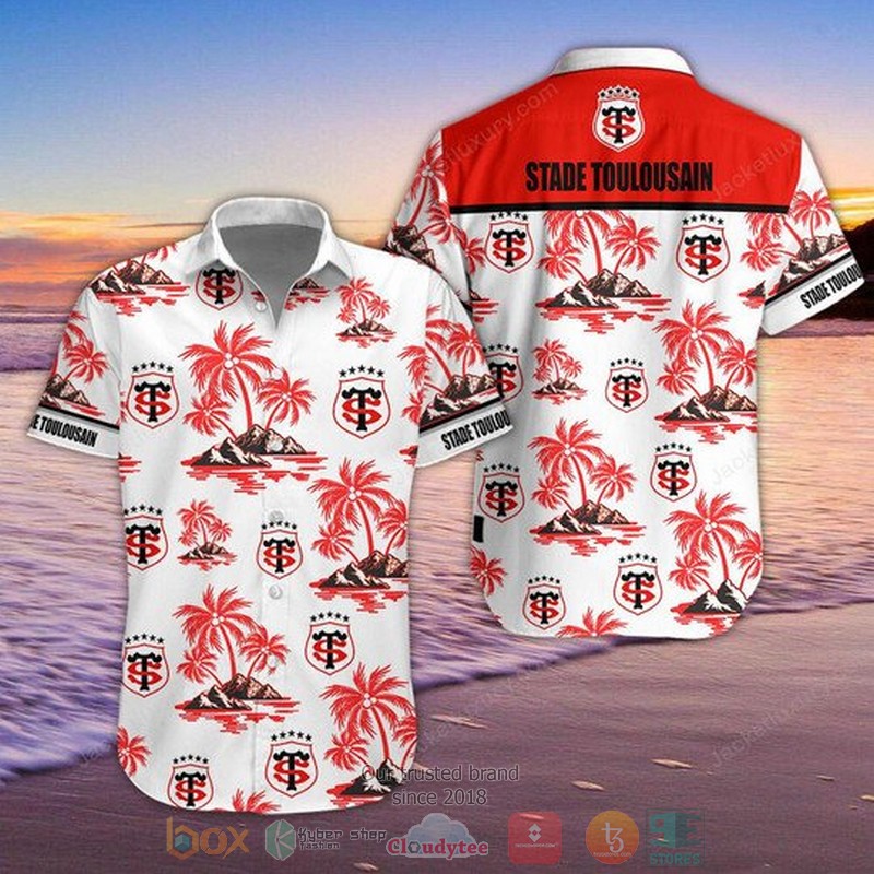Stade Toulousain Hawaiian Shirt Shorts