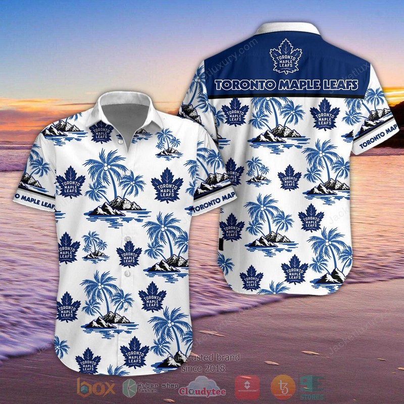 Toronto Maple Leafs Hawaiian Shirt Shorts