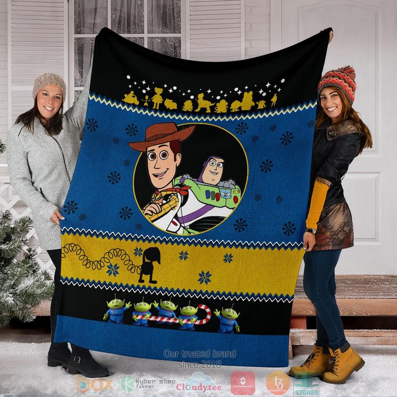 Toy Story Ugly Christmas Blanket