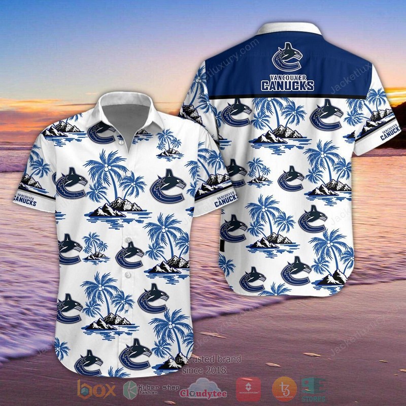 Vancouver Canucks Hawaiian Shirt Shorts