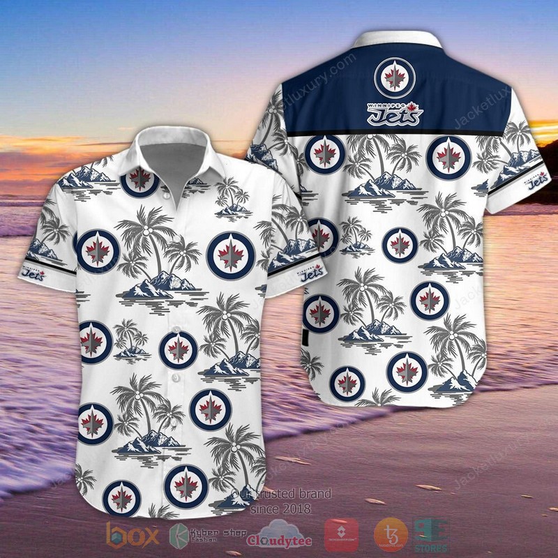 Winnipeg Jets Hawaiian Shirt Shorts