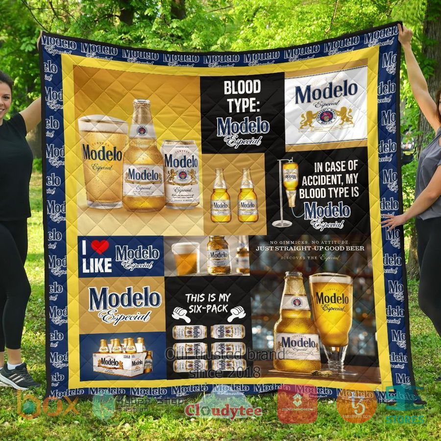 in case of accident my blood type is modelo especial quilt blanket 1 60042