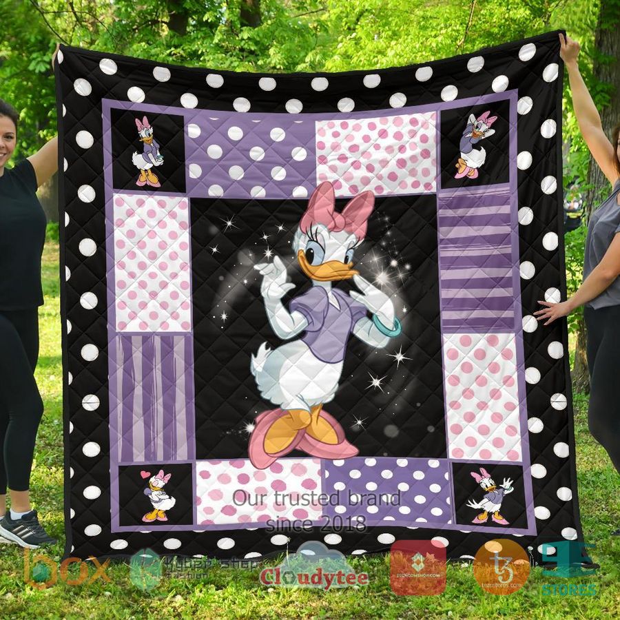 daisy duck cartoon quilt blanket 1 94243