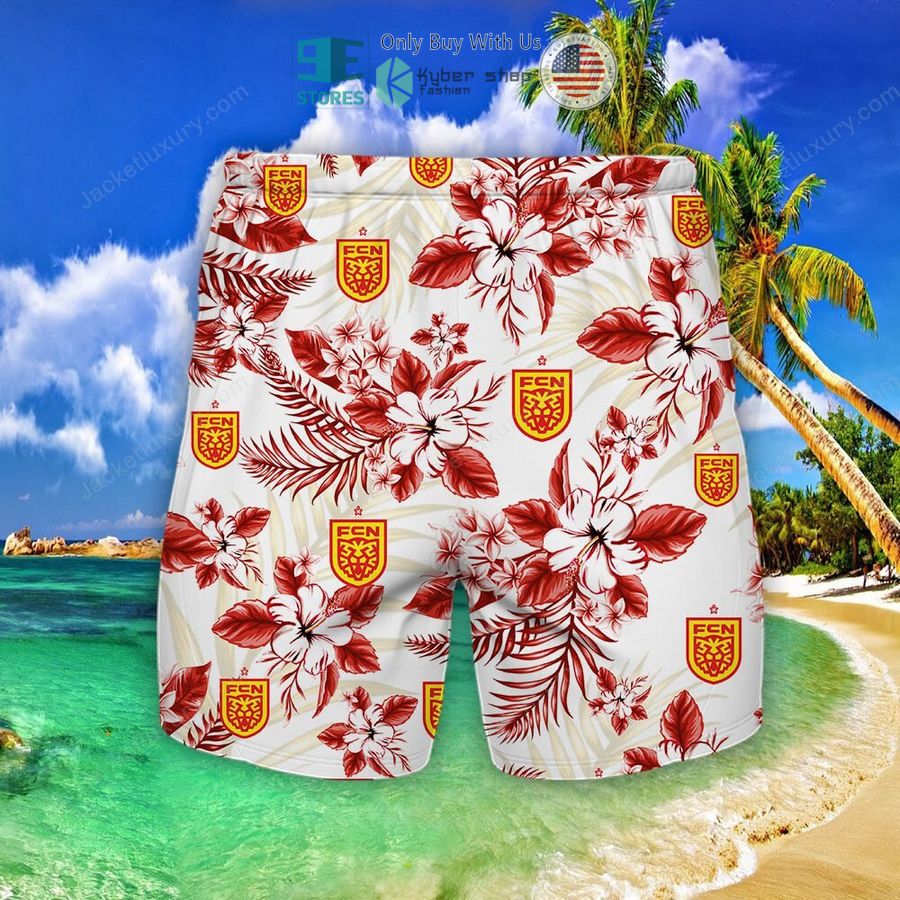 fc nordsjelland hibiscus hawaii shirt shorts 2 86925