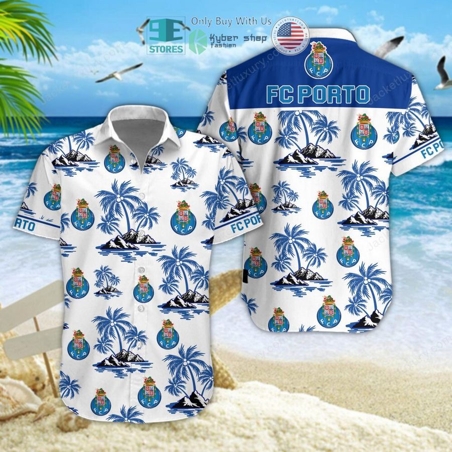 fc porto hawaiian shirt shorts 1 90242