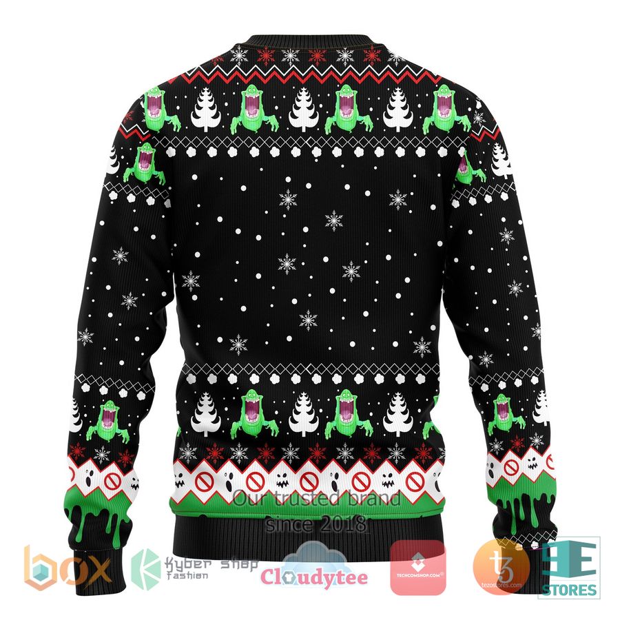 ghostbuster ugly christmas sweater 2 73914