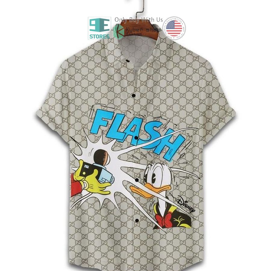 gucci flash donald duck hawaii shirt shorts 2 94969