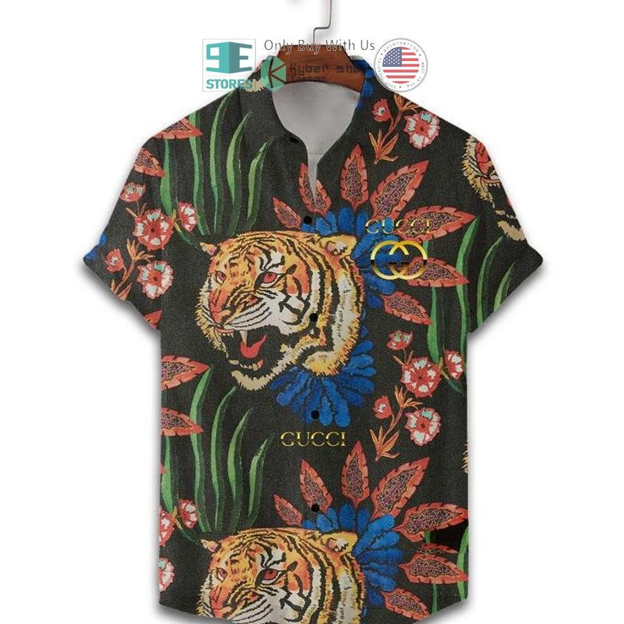 gucci tiger hawaii shirt shorts 2 73465