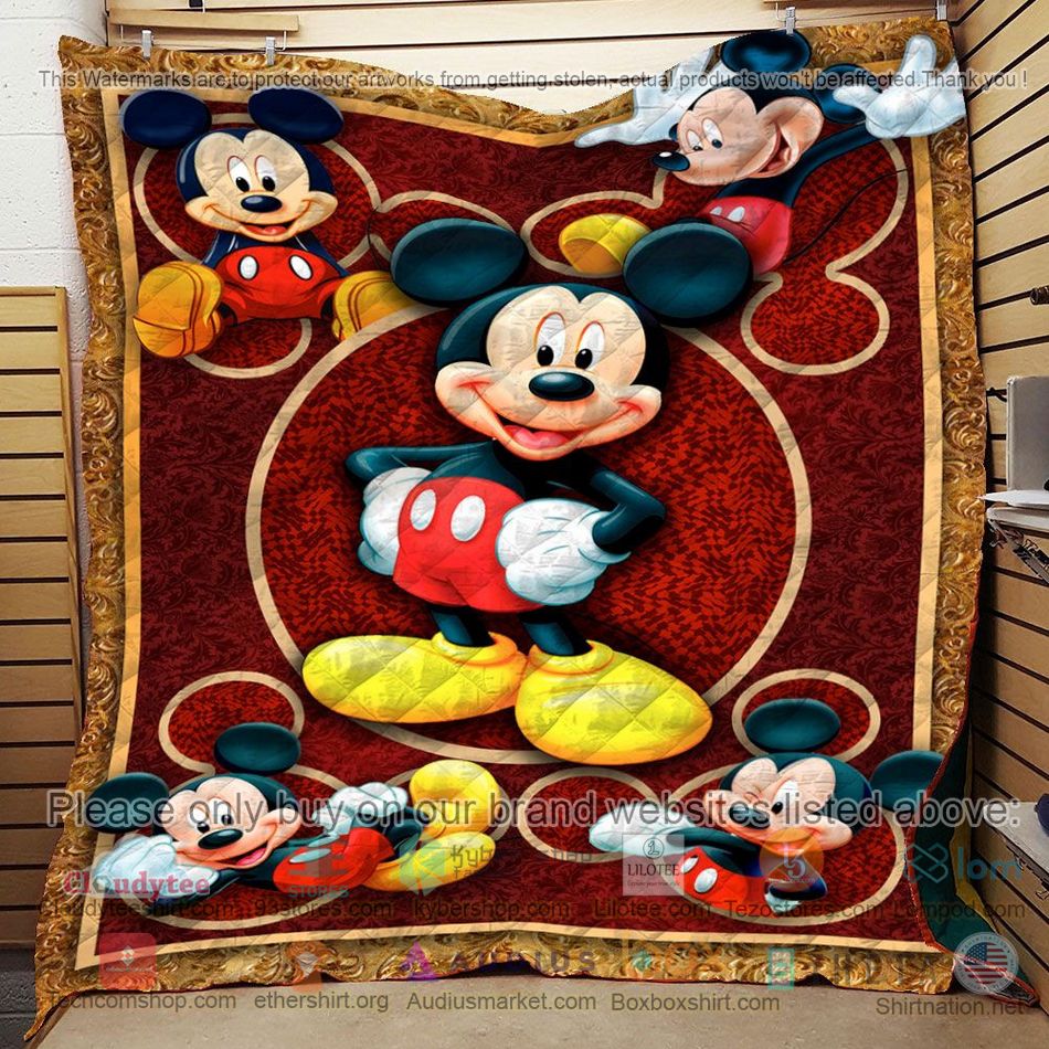 mickey mouse disney quilt 3 48487