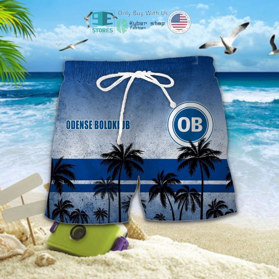 odense boldklub blue hawaii shirt shorts 2 25746