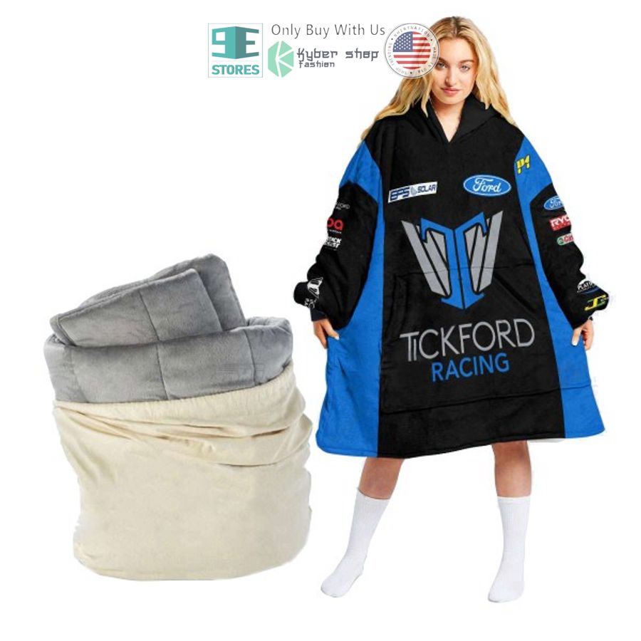personalise v8 supercars tickford racing monster energy racing 2022 oodie blanket hoodie snuggie 1 62344