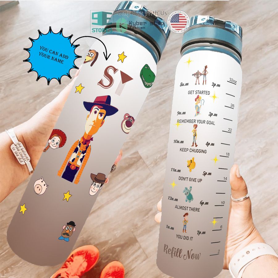 personalized woody and friends water bottle 2 77643