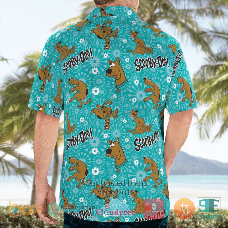 scooby doo blue hawaiian shirt 2 60330
