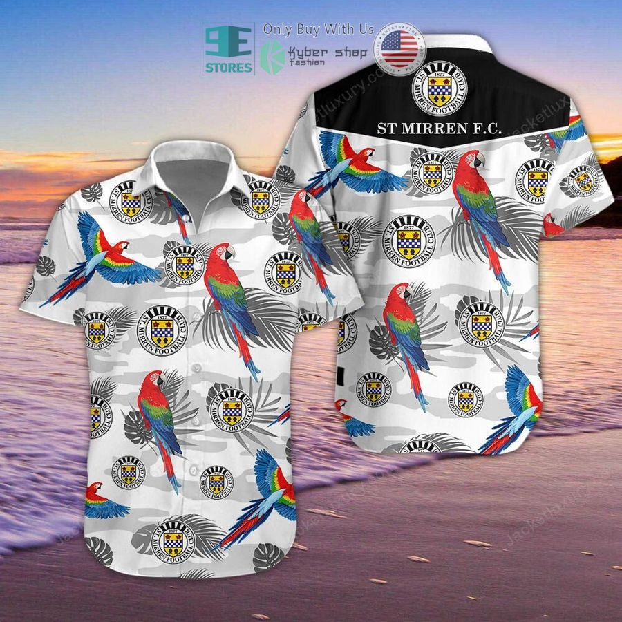 st mirren football club parrot hawaii shirt shorts 1 65954