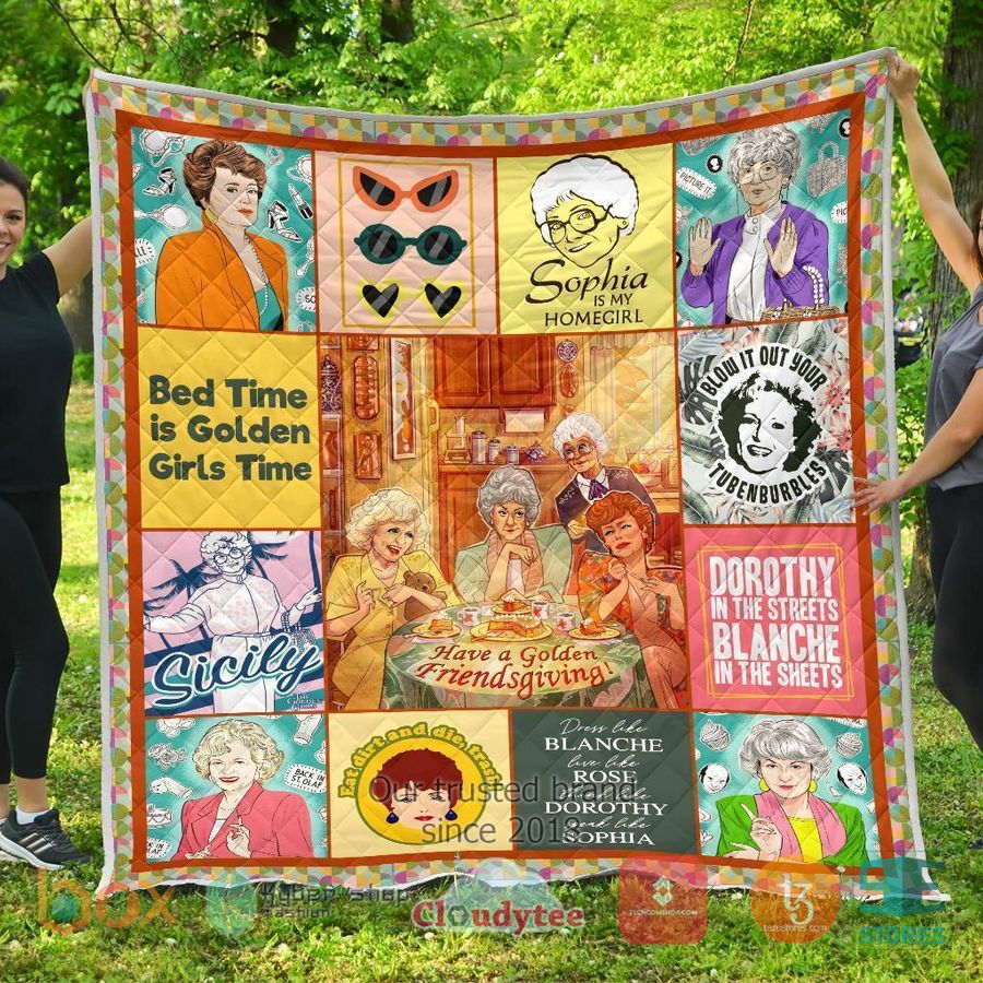 the golden girls quilt blanket 1 80971