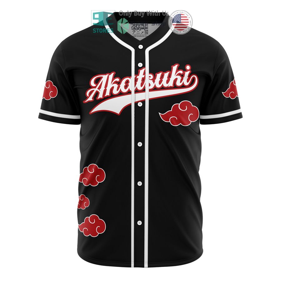 akatsuki uchiha naruto baseball jersey 1 85647