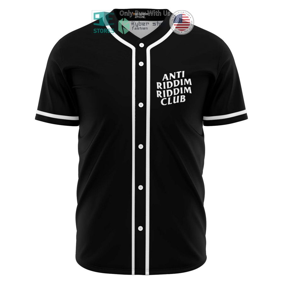 anti riddim riddim club baseball jersey 2 2386