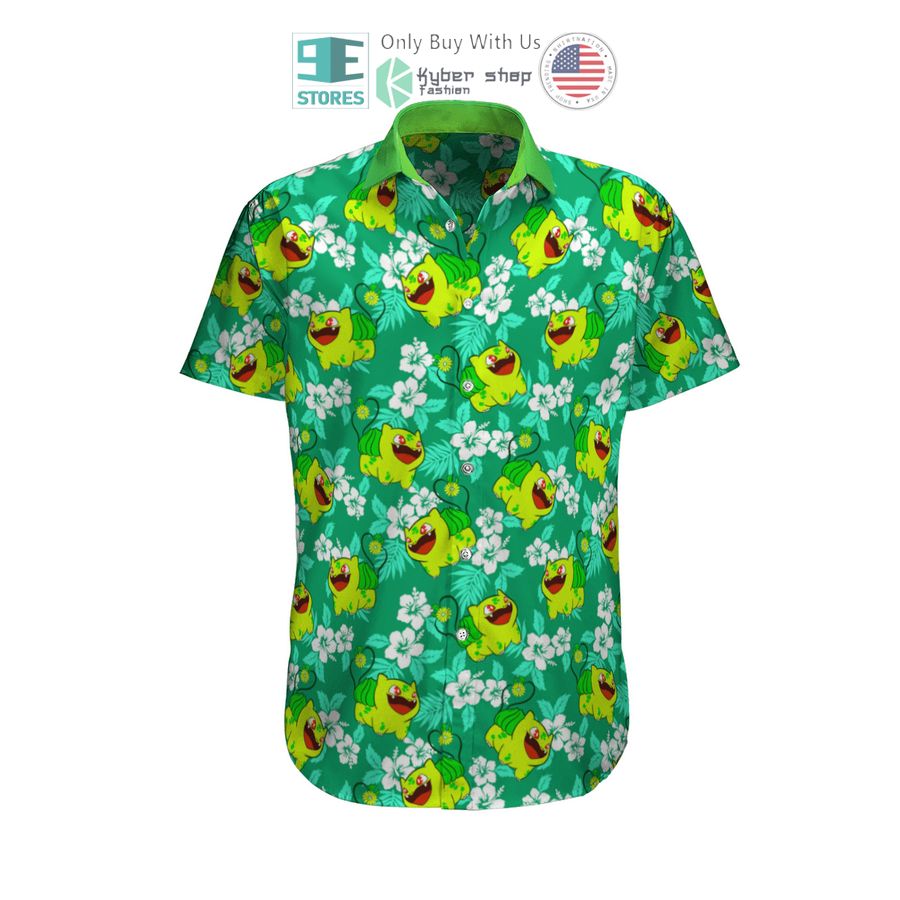 balbasaur tropical hawaiian shirt shorts 1 50236