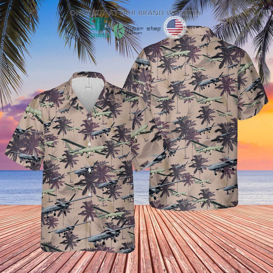 british army thales watchkeeper wk450 hawaiian shirt 1 37059