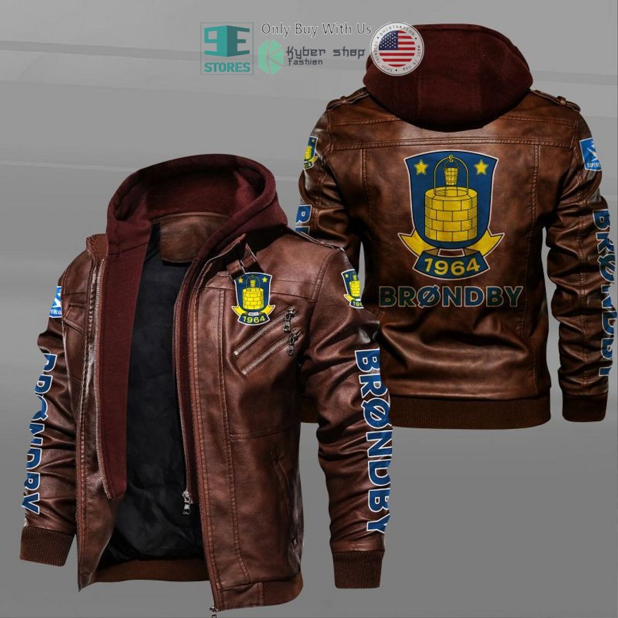 brondby if leather jacket 2 35623