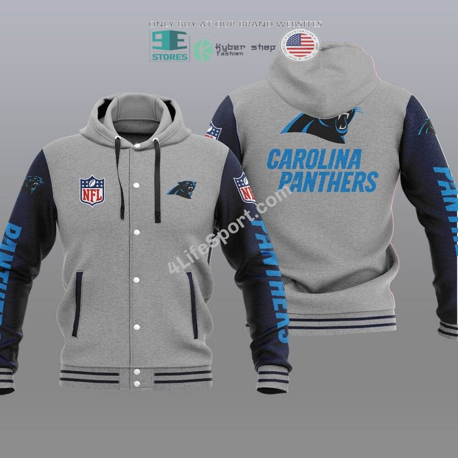 carolina panthers baseball hoodie jacket 1 61516